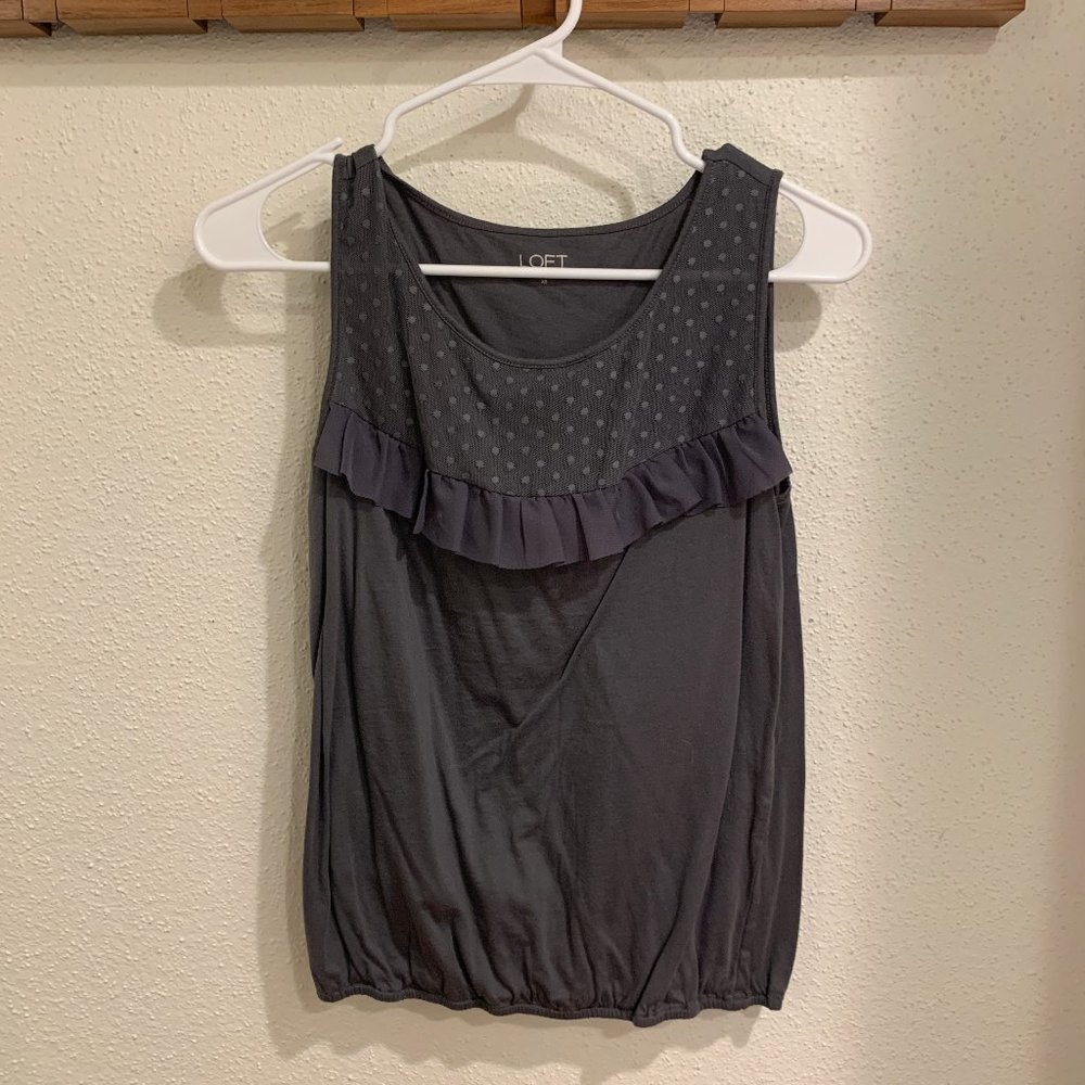 LOFT outlet xs sleeveless blouse
